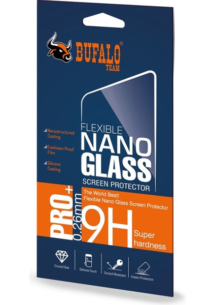 iPhone 14 Pro Max Ekran Koruyucu Flexiglass Nano