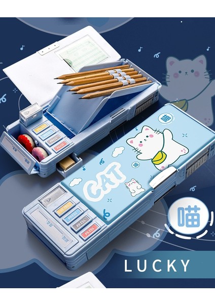 Öğrenci Kalem Kutusu - Mavi (Yurt Dışından) fiyatları