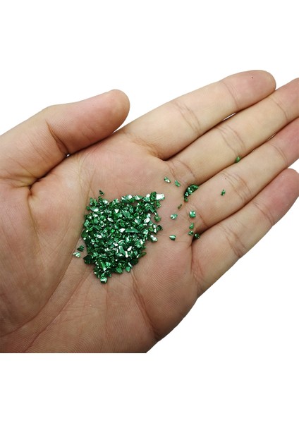 Cam Kırığı Zümrüt Yeşili Teneke Havyar - 100 gr Ince
