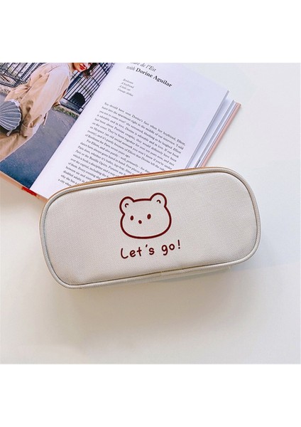 Öğrenci Kalem Kutusu - Gri (Yurt Dışından)