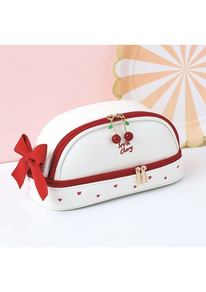 Öğrenci Kalem Kutusu - Beyaz (Yurt Dışından)