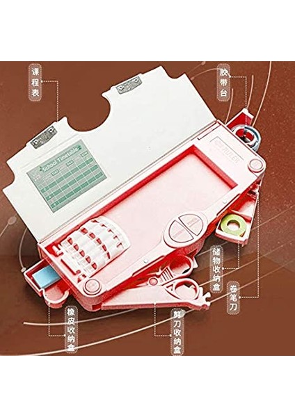 Öğrenci Kalem Kutusu - Pembe (Yurt Dışından) indirimleri