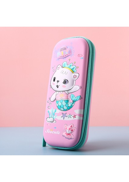 Öğrenci Kalem Kutusu - Pembe (Yurt Dışından)