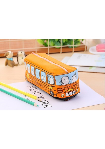 Öğrenci Kalem Kutusu - Turuncu (Yurt Dışından) fiyatları