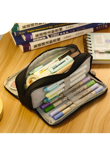 Öğrenci Kalem Kutusu - Siyah (Yurt Dışından) fiyatları