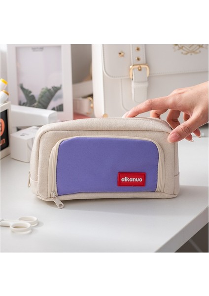 Öğrenci Kalem Kutusu - Mor (Yurt Dışından)