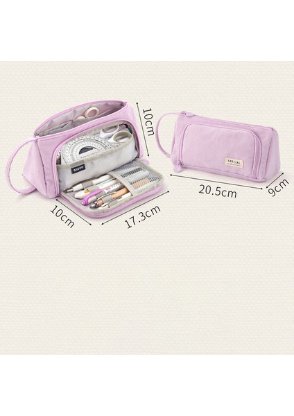 Öğrenci Kalem Kutusu - Mor (Yurt Dışından) fiyatları