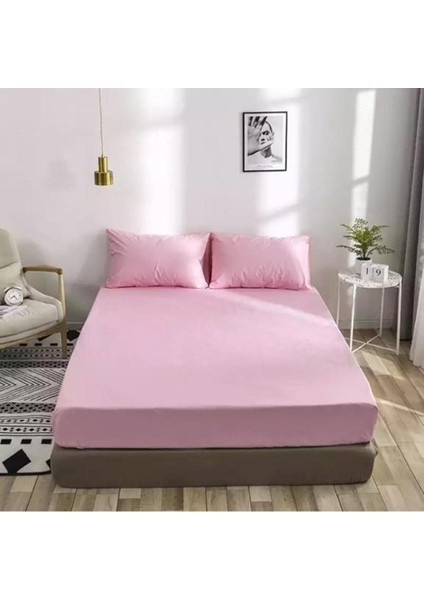 Akfil %100 Pamuk Tek Kişilik Lastikli Çarşaf + Yastık Kılıfı 100 x 200 cm