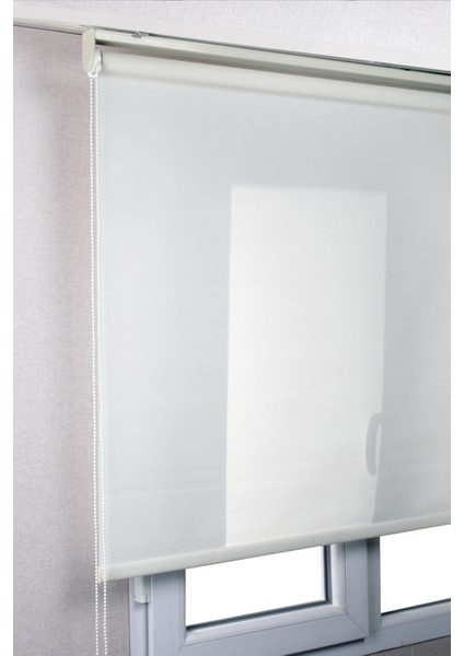 Ekonomik Polyester Ekru Kumaş Kaliteli Güneşlik Stor Perde