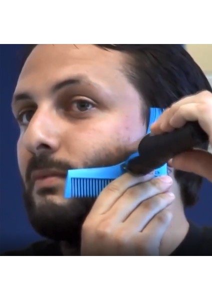 5pcs Beard Shape Template Combing Tool, Style: L Shape (Yurt Dışından) fiyatları
