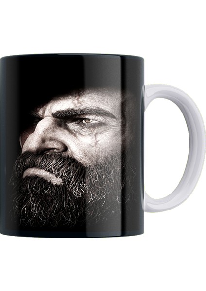 God Of War Çift Taraflı Baskılı Porselen Kupa