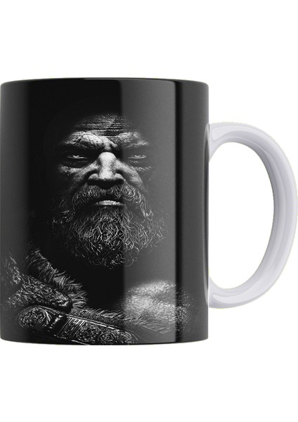God Of War Çift Taraflı Baskılı Porselen Kupa