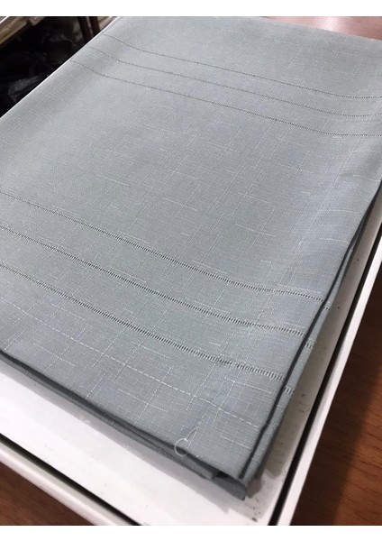 8 -12 Kişilik Masa Örtüsü Colber Gri Dertsiz