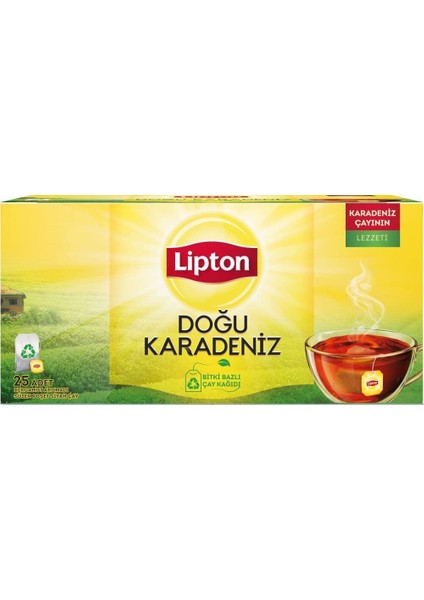 Doğu Karadeniz Bardak Poşet Çay 25'li Paket