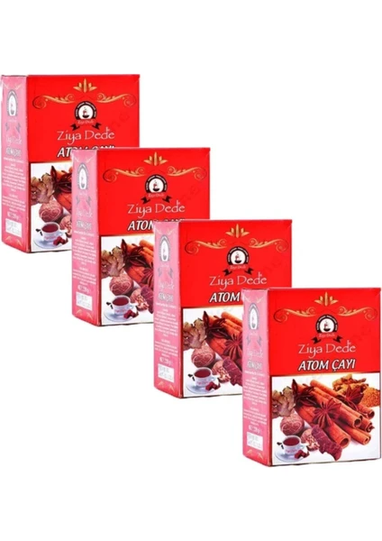 Ziya Dede Atom Küp Çay 4 x 150 G