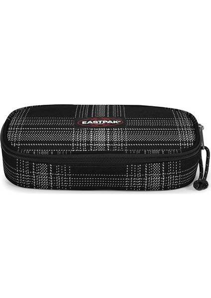 Oval Single Checked Dark M Çantası