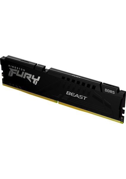 Fury beast 32GB 5200MT/S Ddr5 CL40 Dımm Black -Pc- KF552C40BB-32