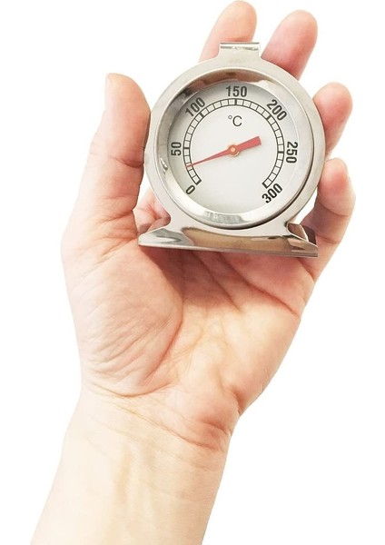 Aek-Tech T0P1 Paslanmaz Çelik Fırın Termometresi, Siyah fiyatları