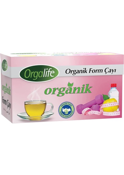 Orgalife Organik Bardak Poşet Çay, 20'li