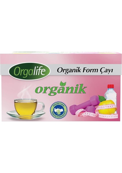 Orgalife Organik Bardak Poşet Çay, 20'li fiyatları