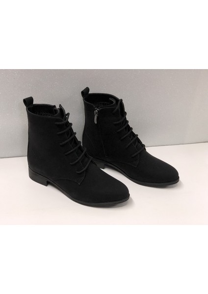 Ipli Sizri Burun Kısa Topuk Günlük Bayan Bot