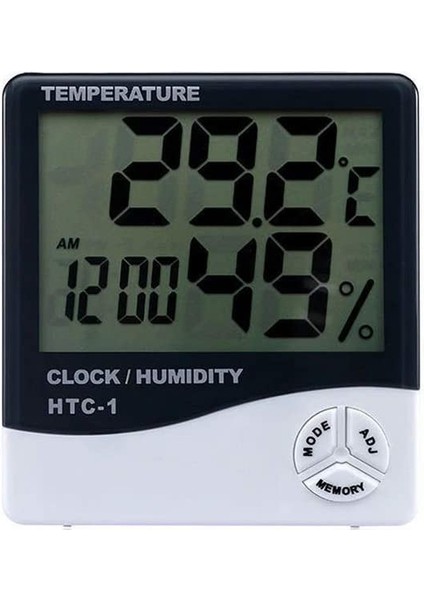 Zauss Htc-1 Termometre Higrometre Nem Ölçer