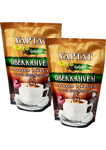 Yaptat Kakuleli Osmanlı Dibek Kahvesi 200 gr x 2 Adet