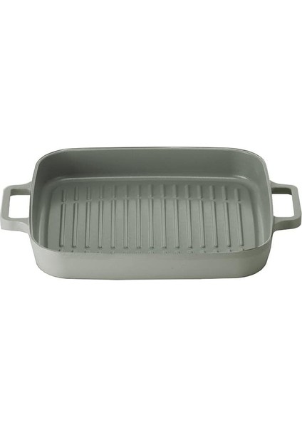 Fika Dikdörtgen Aluminyum Grill Tava 28CM Gri fiyatları
