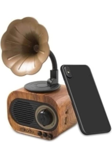 Taşınabilir Nostaljik B5 Speaker Gramofon Radyo/usb/sd/bluetooth Hoparlör 22 cm Mini Boy Retro Radyo fiyatları