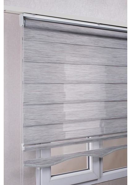Brillant Etekli Gri Bambu Kaliteli Güneşlik Stor Perde fiyatları