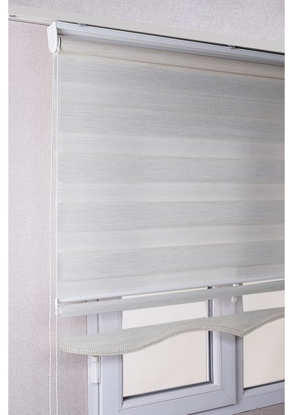 Etekli Kırık Beyaz Bambu Kaliteli Güneşlik Stor Perde fiyatları