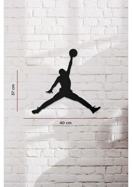 Basketbol Temalı Dekoratif Ahşap Tablo