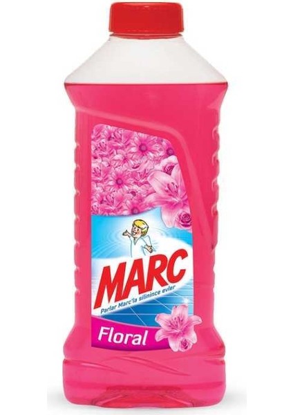 Kırmızı Floral Yüzey Temizleyici 12 x 900 ml