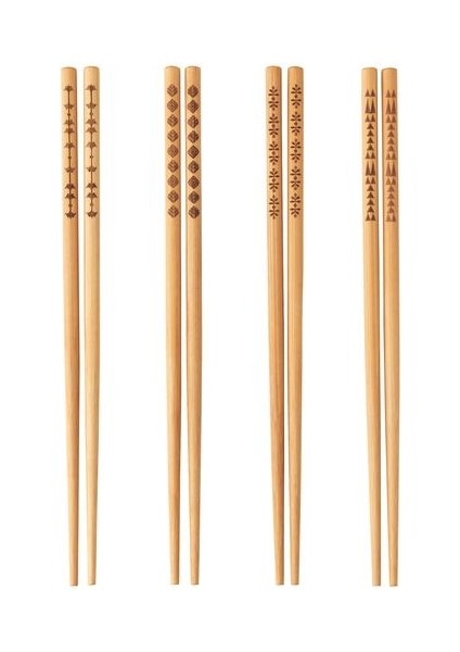 Çin Çubukları Chopsticks (10 Çift)