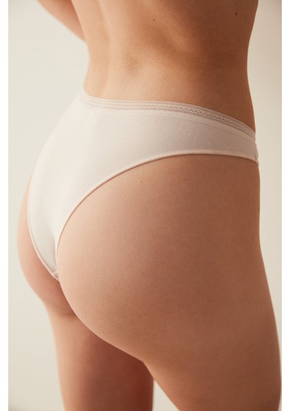 Açık Pembe Pamuklu Easy Brazilian Külot fiyatları