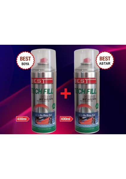 Fiat Kod: 429 Gece Mavisi Sprey Boya Seti (Boya + Plastik Astar)