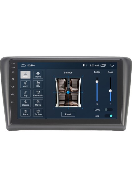 Skoda Rapıd Android Carplay Multimedya Ekran Teyp 2GB+32GB fırsatları