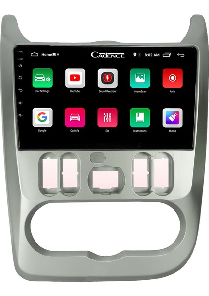 Dacıa Logan Android 11 Carplay Multimedya Ekran Teyp 2GB+16GB fiyatları