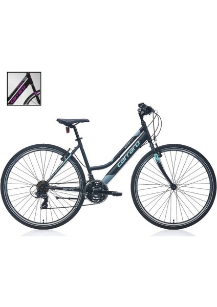 Actıve 282 28 Jant 400H 21-V Vb Mat Siyah-Koyu-Gri Mor