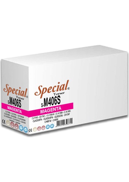 Specıal S-CLT406M- CLT-M406 Kırmızı Toner 1k