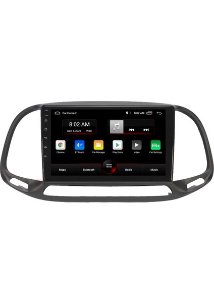 Fiat Doblo Android 11 Carplay Multimedya Ekran Teyp 2GB+16GB