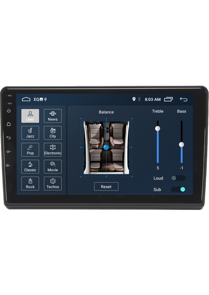 Peugeot Boxer Android 11 Carplay Multimedya Ekran Teyp 2GB+16GB