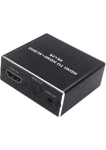 HDMI Ses Ayırıcı HDMI To HDMI + 3.5mm Audio + Optik Spdıf Out HDMI Ses Dönüştürücü Audio Extractor