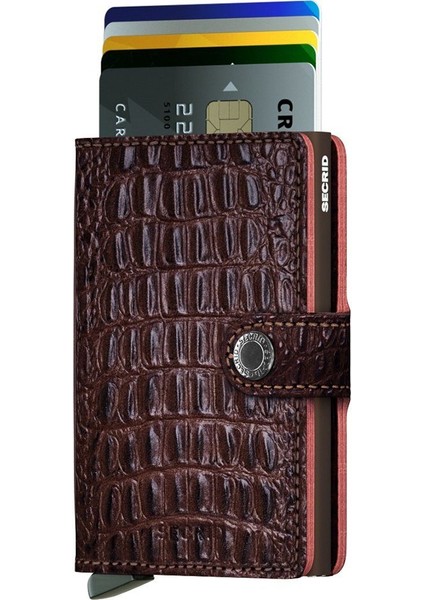 Miniwallet Nile Brown, N/a - %100 Orjinal Avrupa Derisi Cüzdan