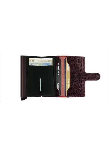Miniwallet Nile Brown, N/a - %100 Orjinal Avrupa Derisi Cüzdan