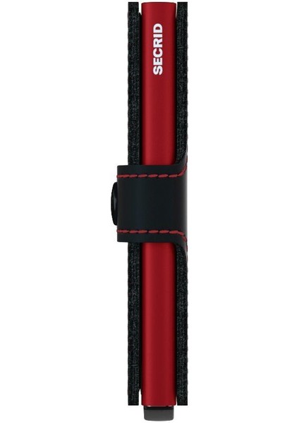Miniwallet Matte Black& Red, N/a - %100 Orjinal Avrupa Derisi Cüzdan indirimleri