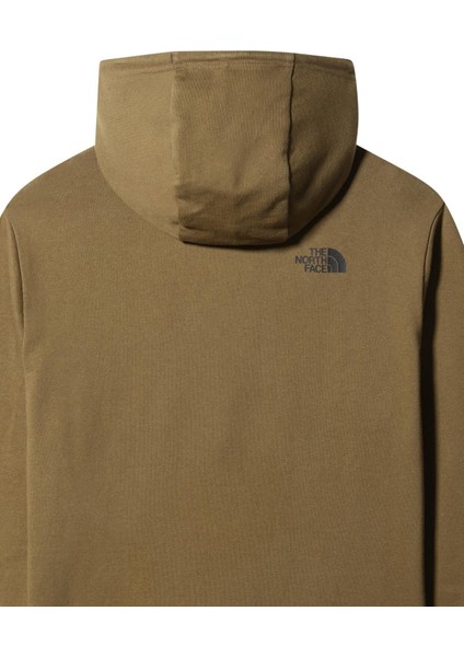 Berkeley California Erkek Yeşil Kapüşonlu Sweatshirt