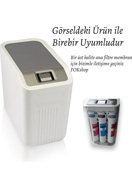 Ihlas Aura Cebilon Unique (Digital Ekranlı) Su Arıtma Cihazı Modeline Uyumlu 4'lü Filtre Takımı (Ana Filtre Mebransız) fiyatları