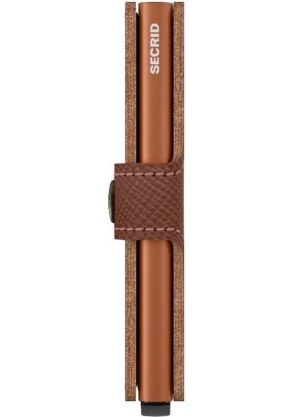 Miniwallet Saffiano Caramel - %100 Orjinal Avrupa Derisi Cüzdan