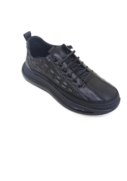 Siyah Erkek Sneaker Spor Ayakkabı